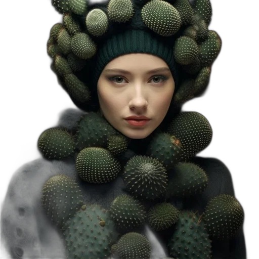 hat, crown, hair, creature transparent PNG cut-out