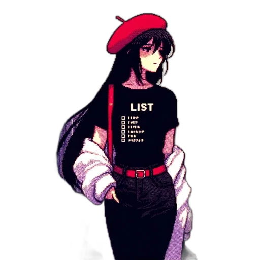 staff, dress, hat, jacket transparent PNG cut-out