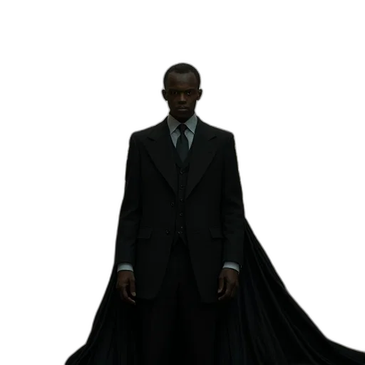 jacket, staff, umbrella, concept art transparent PNG cut-out