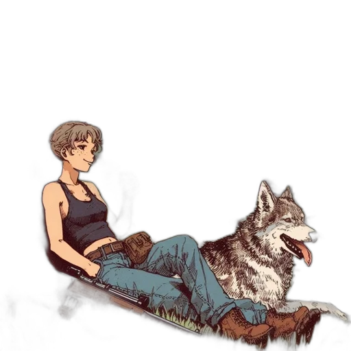 animal, creature, pixel art, concept art transparent PNG cut-out