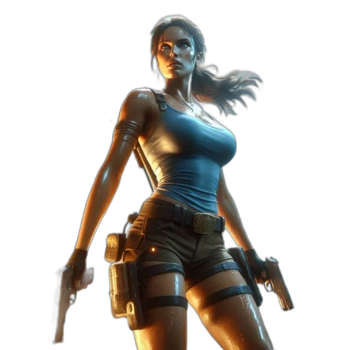 weapon, concept art, 3d render, cyberpunk transparent PNG cut-out