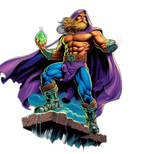 comic book art, concept art, fantasy art, armored transparent PNG cut-out