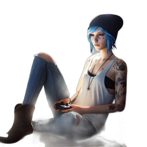 hat, face, concept art, fantasy art transparent PNG cut-out