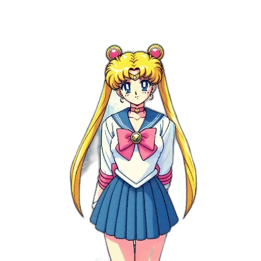 dress, staff, robot, anime transparent PNG cut-out