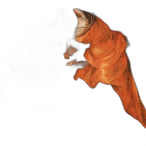 mask, dragon, umbrella, staff transparent PNG cut-out