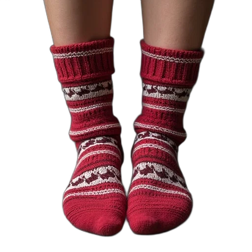 shoes, 3d render, red, crochet transparent PNG cut-out