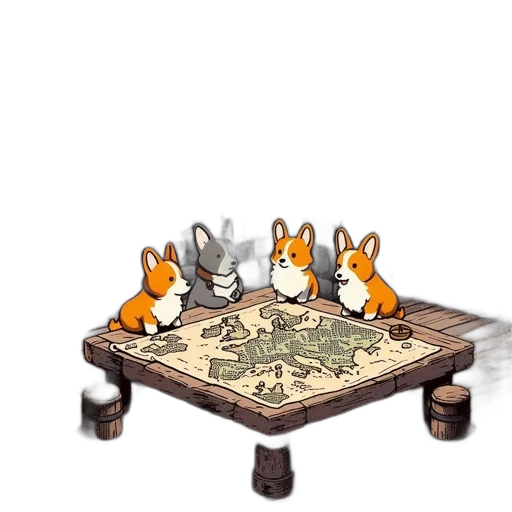 furniture, dragon, concept art, pixel art transparent PNG cut-out