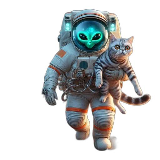 robot, creature, mask, staff transparent PNG cut-out