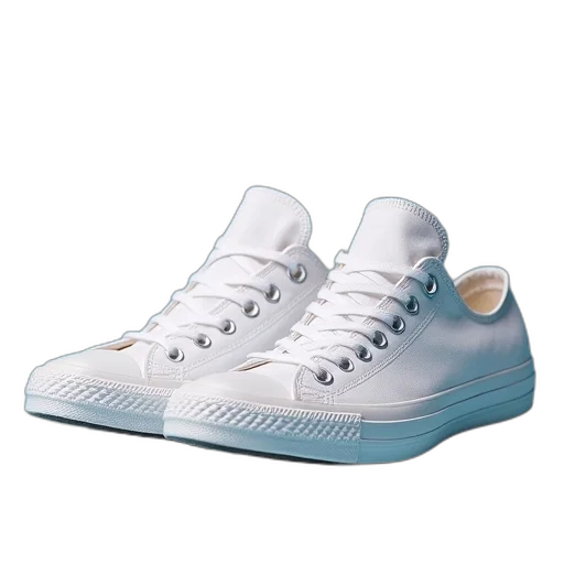 shoes, vaporwave, pastel, blue transparent PNG cut-out
