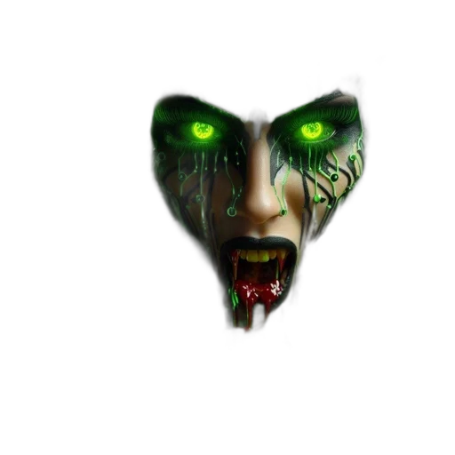 mask, creature, face, dragon transparent PNG cut-out