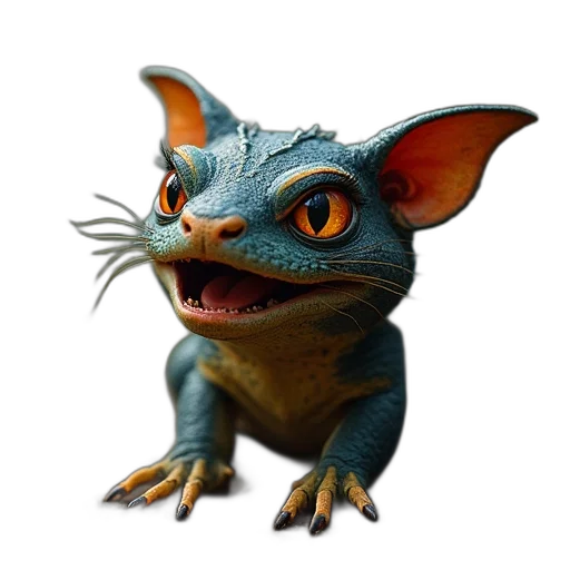 dragon, creature, animal, face transparent PNG cut-out