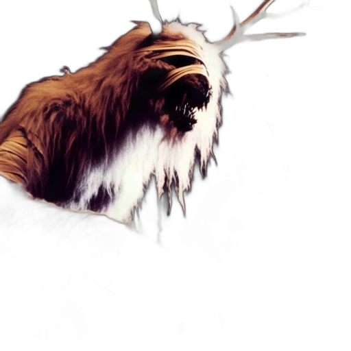 animal, creature, crown, staff transparent PNG cut-out