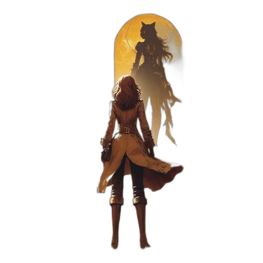 staff, mask, sword, dress transparent PNG cut-out