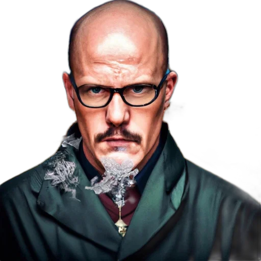 jacket, face, staff, animal transparent PNG cut-out