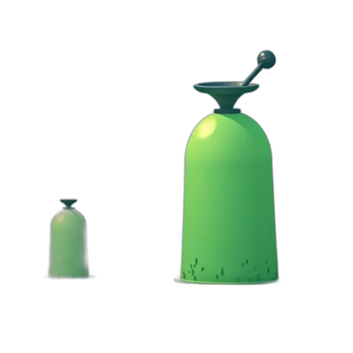 bottle, 3d render, concept art, photorealistic transparent PNG cut-out