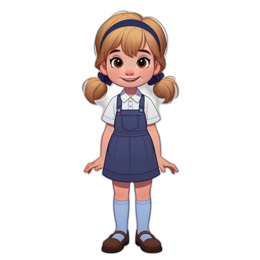 staff, dress, face, hat transparent PNG cut-out