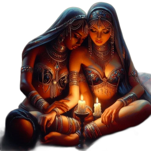 jewelry, fantasy art, oil painting, concept art transparent PNG cut-out