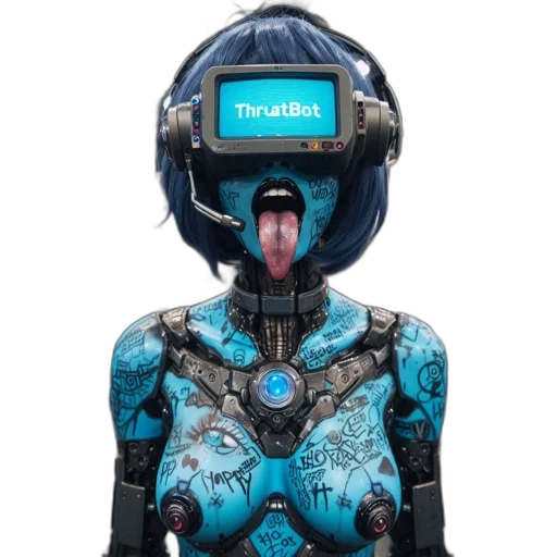 robot, mask, jacket, face transparent PNG cut-out