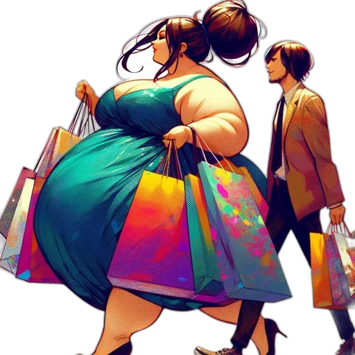 dress, concept art, photorealistic, comic book art transparent PNG cut-out