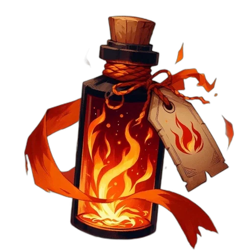 bottle, hat, mask, concept art transparent PNG cut-out