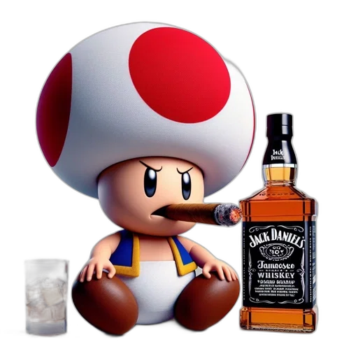 bottle, hat, animal, crown transparent PNG cut-out