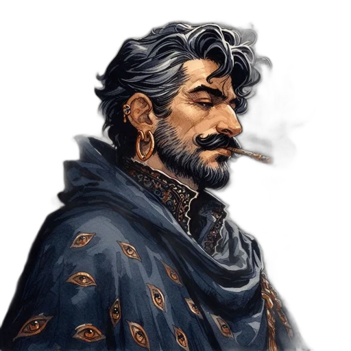 sword, face, dragon, staff transparent PNG cut-out