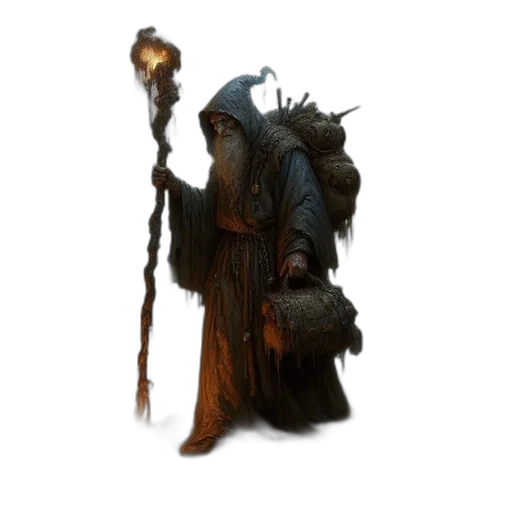 staff, weapon, sword, creature transparent PNG cut-out