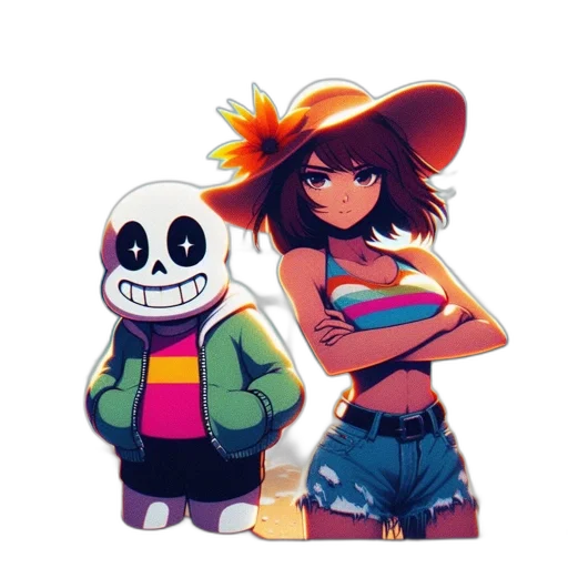 jacket, mask, hat, weapon transparent PNG cut-out