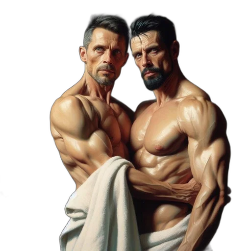 oil painting, photorealistic, concept art, comic book art transparent PNG cut-out