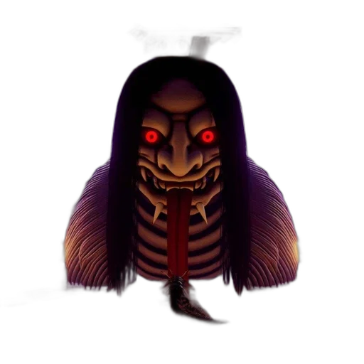 creature, mask, animal, hair transparent PNG cut-out