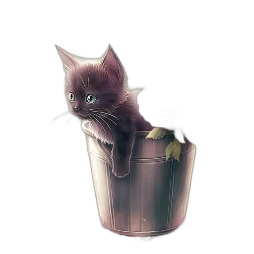 bottle, animal, concept art, photorealistic transparent PNG cut-out