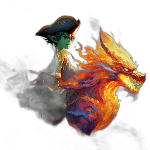 dragon, mask, creature, hat transparent PNG cut-out