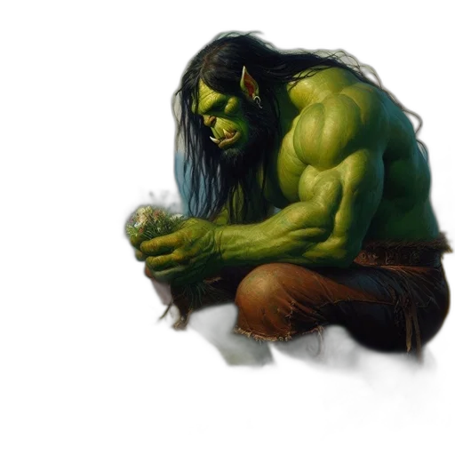 creature, concept art, fantasy art, comic book art transparent PNG cut-out
