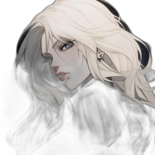 face, crown, creature, hair transparent PNG cut-out