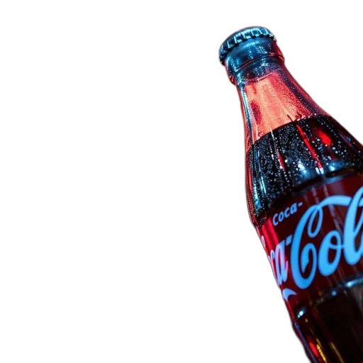 bottle, coca-cola, iconic, logo transparent PNG cut-out