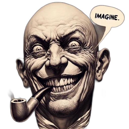 mask, face, comic book art, concept art transparent PNG cut-out