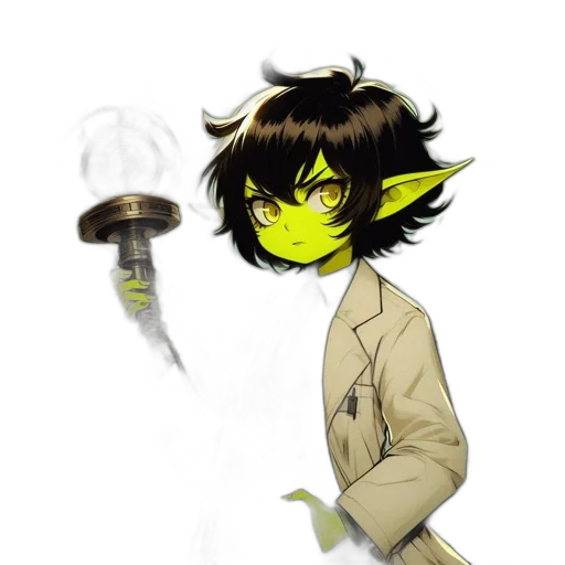 staff, mask, weapon, creature transparent PNG cut-out