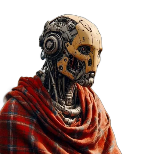 mask, robot, face, jewelry transparent PNG cut-out