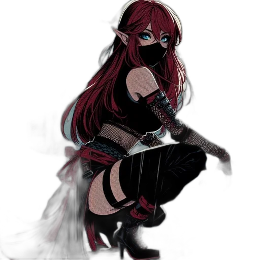 mask, weapon, staff, sword transparent PNG cut-out