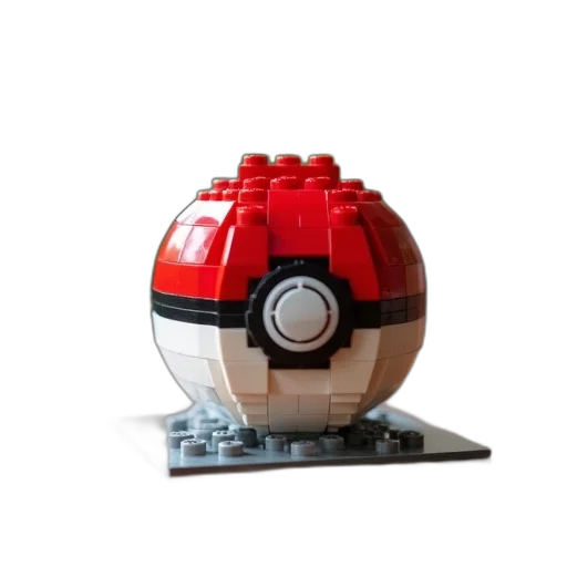 3d render, pixel art, concept art, lego transparent PNG cut-out