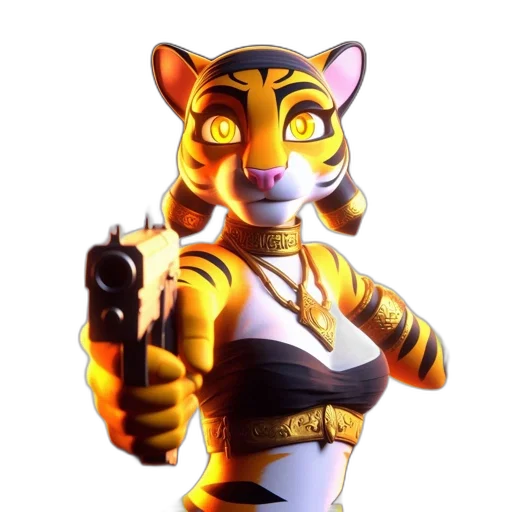 weapon, animal, staff, jewelry transparent PNG cut-out