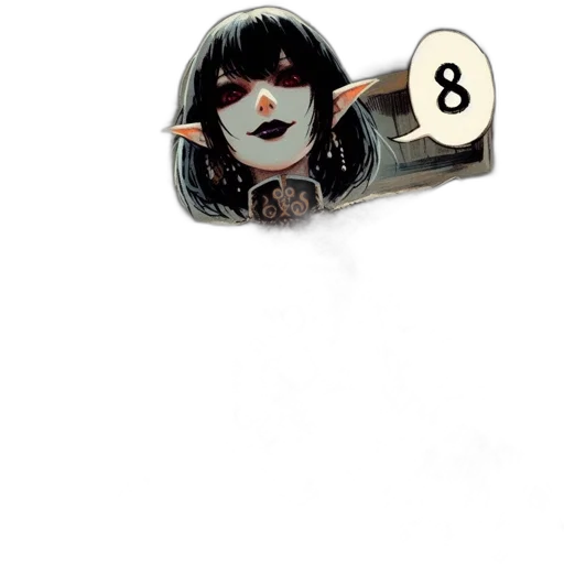 jewelry, fantasy art, concept art, comic book art transparent PNG cut-out