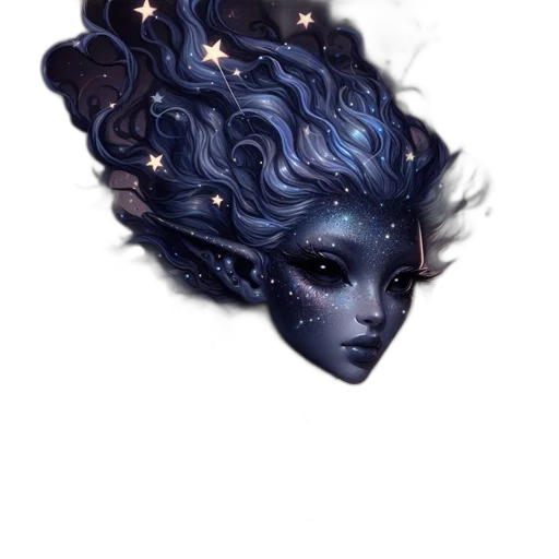 crown, mask, face, staff transparent PNG cut-out