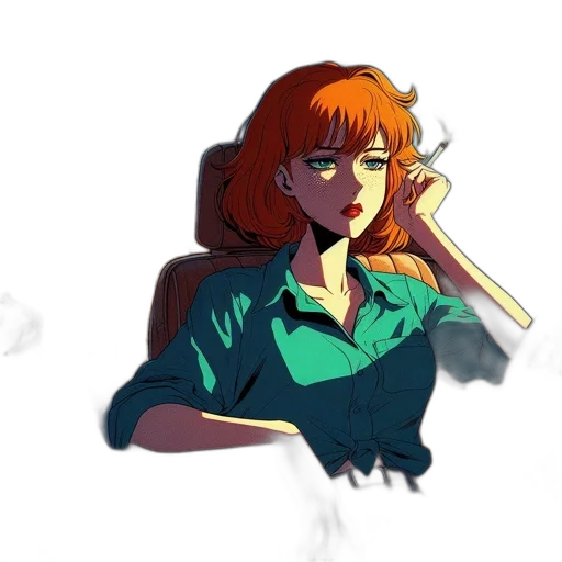 staff, dress, face, jacket transparent PNG cut-out