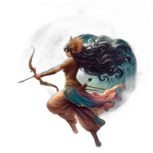 sword, staff, dragon, fantasy art transparent PNG cut-out