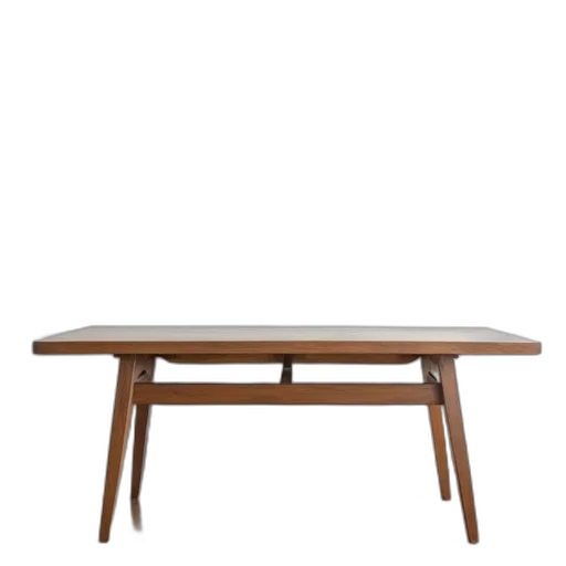 furniture, 3d render, earth tones, side transparent PNG cut-out