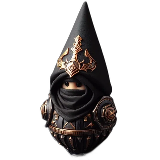 hat, crown, staff, mask transparent PNG cut-out