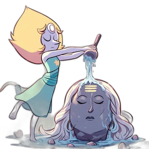 crown, staff, weapon, mask transparent PNG cut-out