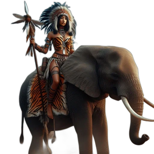 animal, concept art, 3d render, fantasy art transparent PNG cut-out