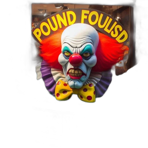 food, mask, imposing, sinister-looking transparent PNG cut-out